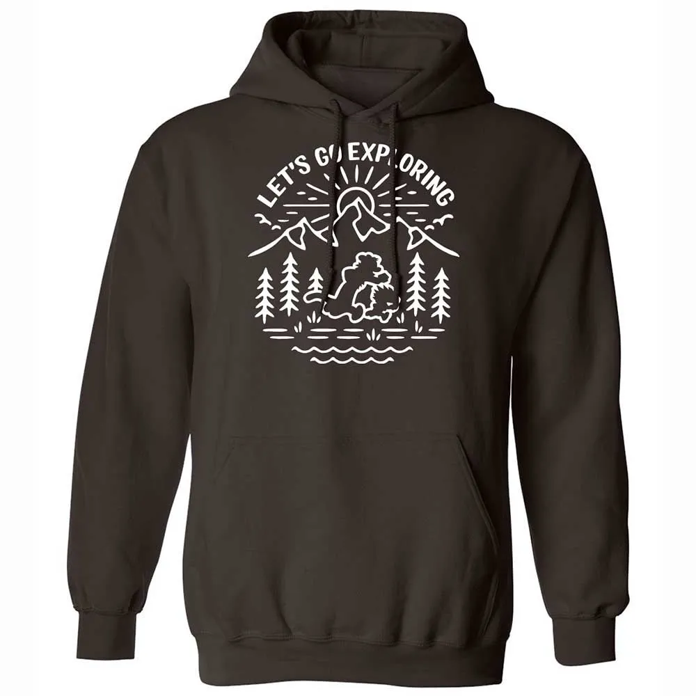Classic Unisex Hoodie - EFQ7QKBG - Dark Chocolate - 6