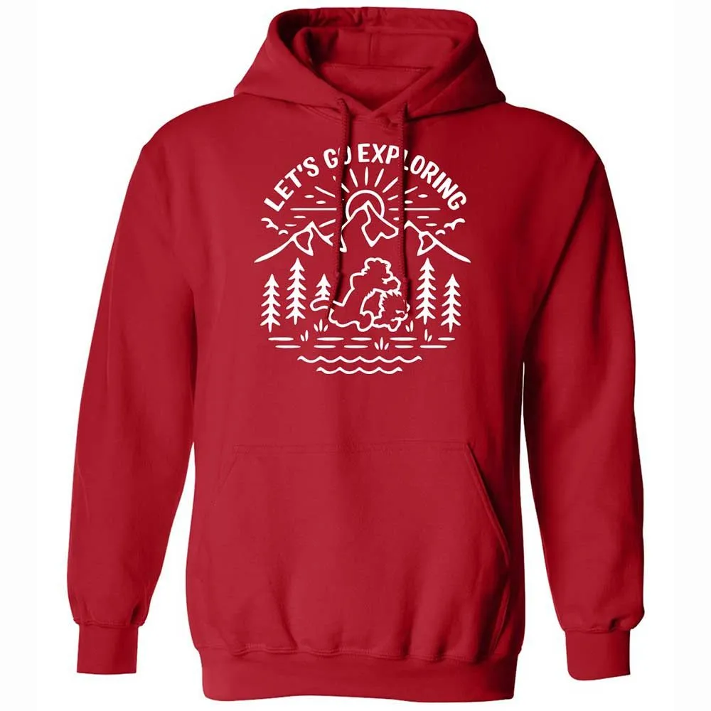 Classic Unisex Hoodie - EFQ7QKBG - Red - 10