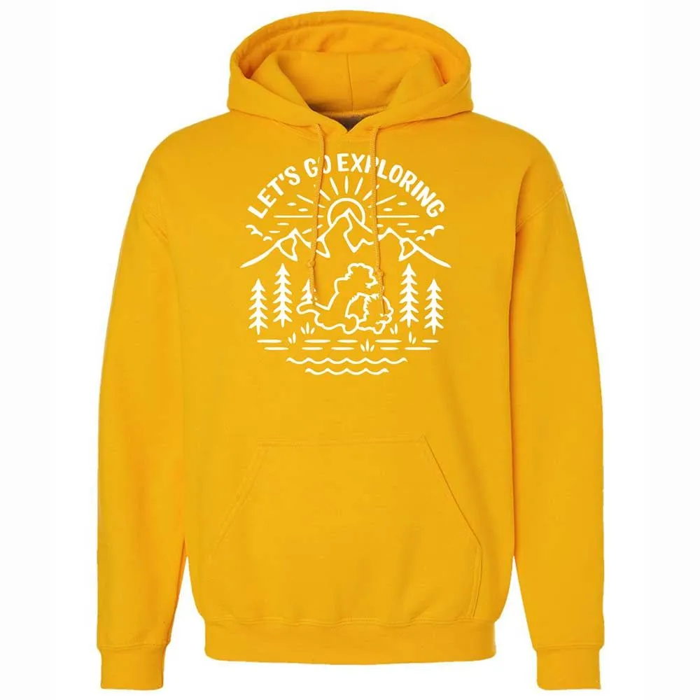 Classic Unisex Hoodie - EFQ7QKBG - Gold - 15