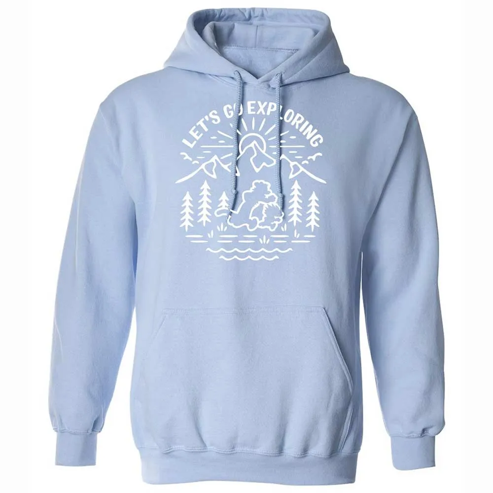 Classic Unisex Hoodie - EFQ7QKBG - Light Blue - 17