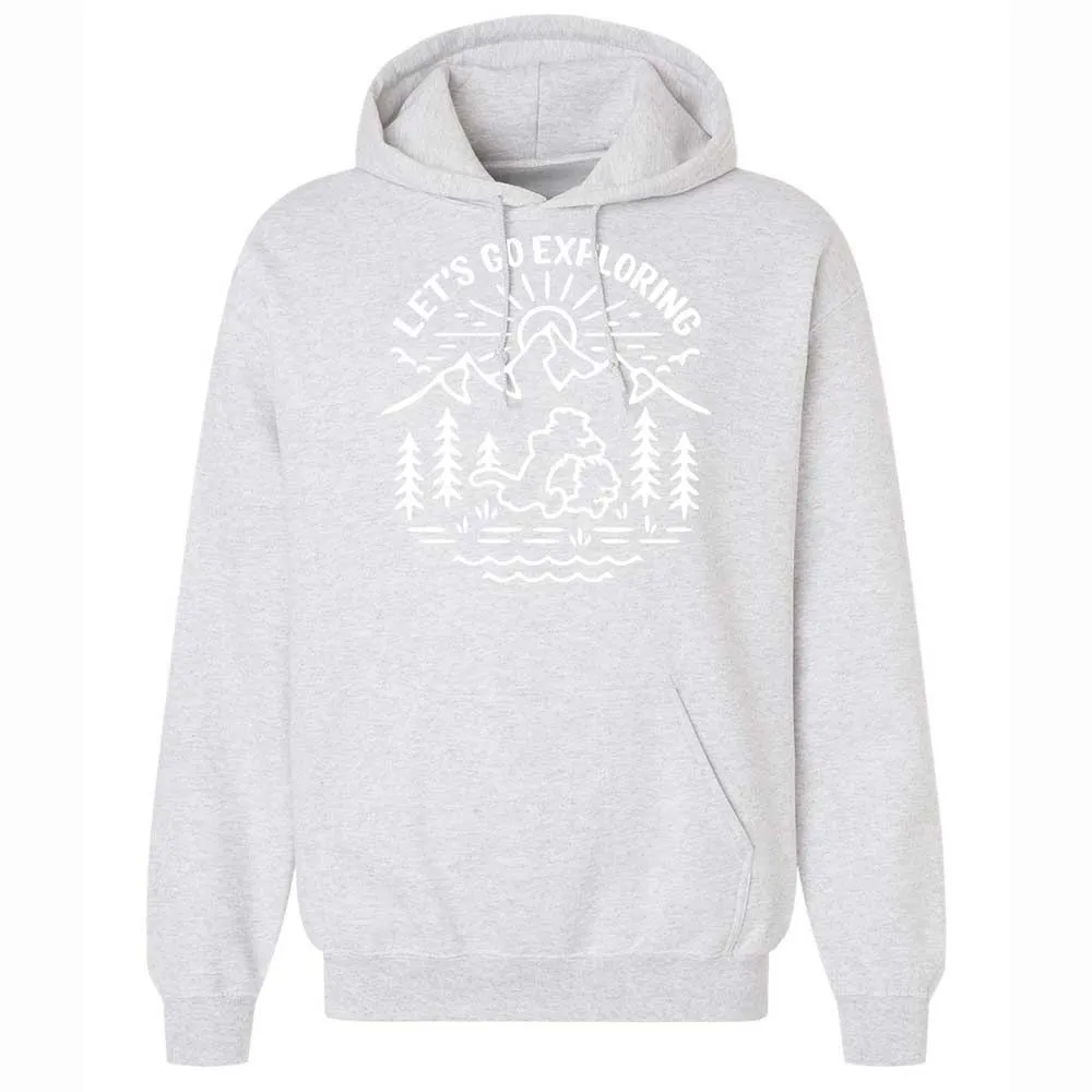 Classic Unisex Hoodie - EFQ7QKBG - Ash - 18