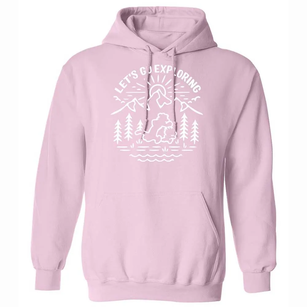 Classic Unisex Hoodie - EFQ7QKBG - Light Pink - 21