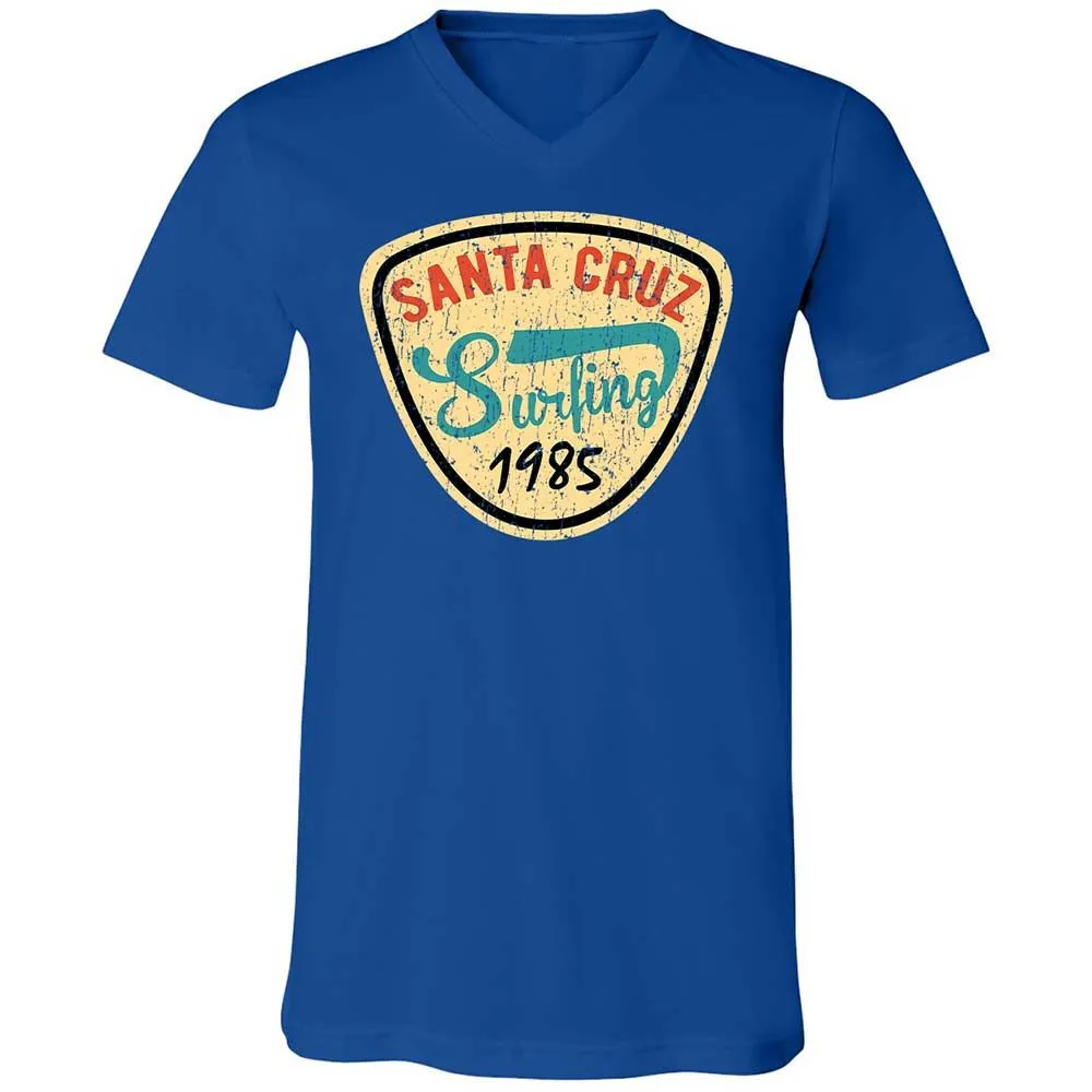 Unisex V-Neck T-Shirt - 894SF7XH - True Royal - 4
