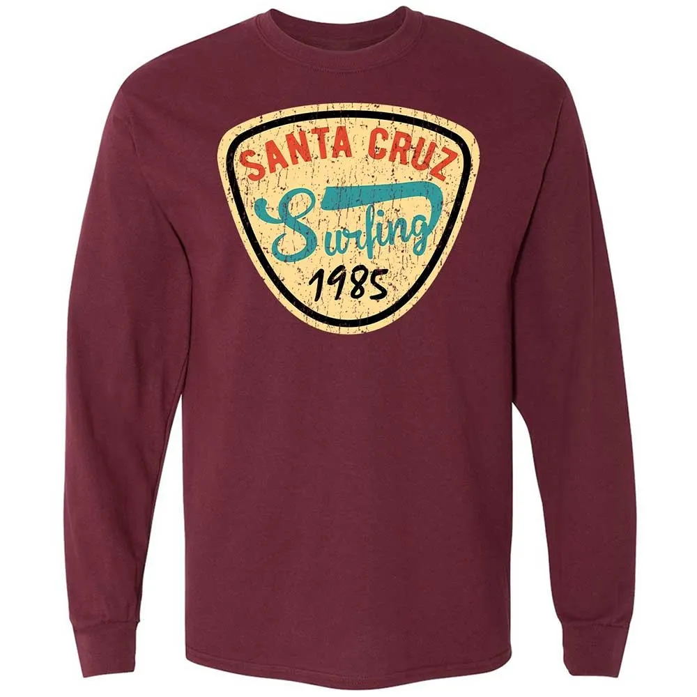 Long Sleeve T-Shirt - MV9PEBGZ - Maroon - 6