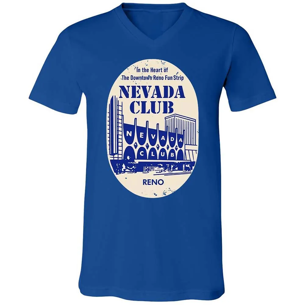 Unisex V-Neck T-Shirt - YMDK1FYG - True Royal - 4