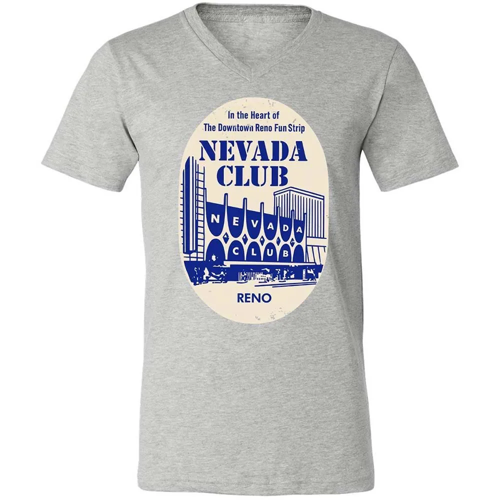 Unisex V-Neck T-Shirt - YMDK1FYG - Athletic Heather - 15