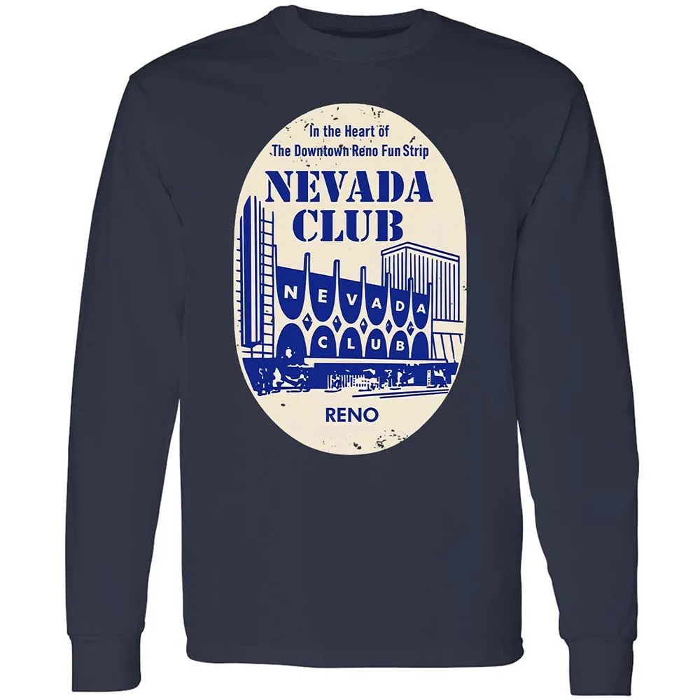 Long Sleeve T-Shirt - HJ66K735 - Navy - 2