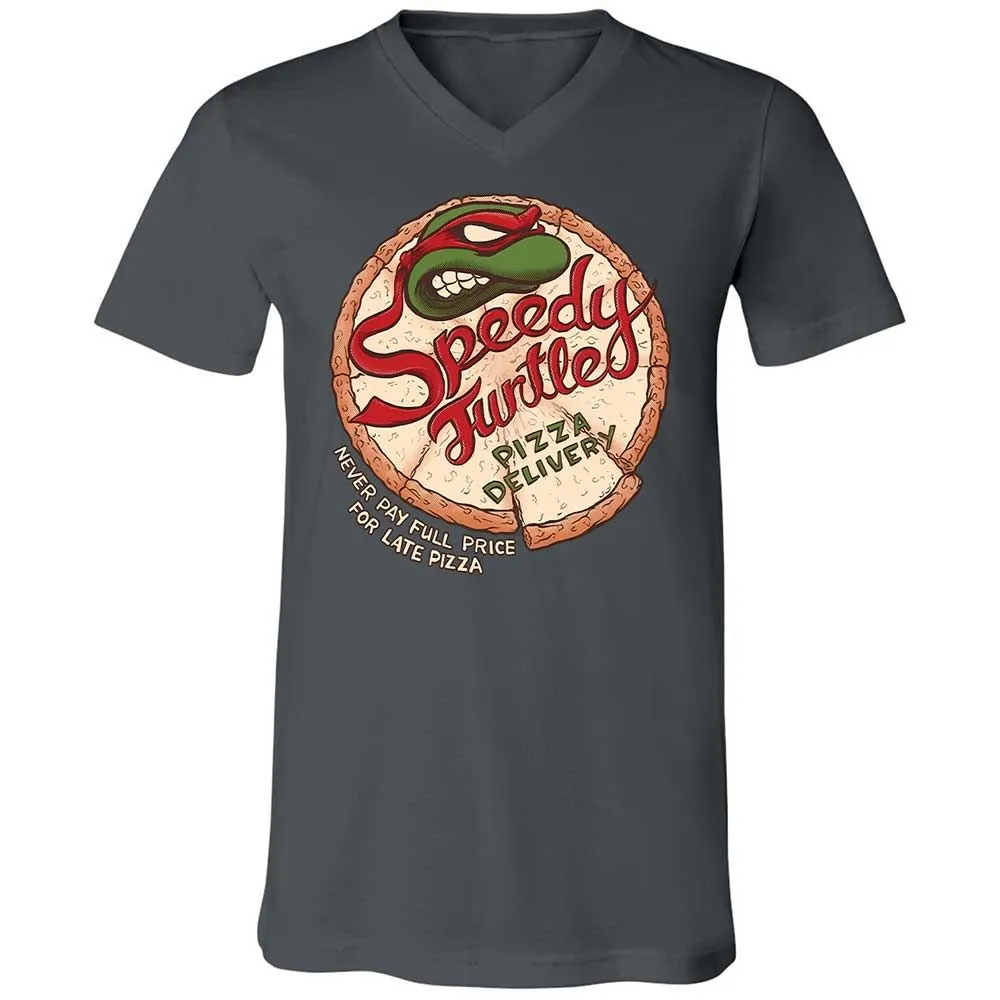 Unisex V-Neck T-Shirt - QTH6DN98 - Asphalt - 13