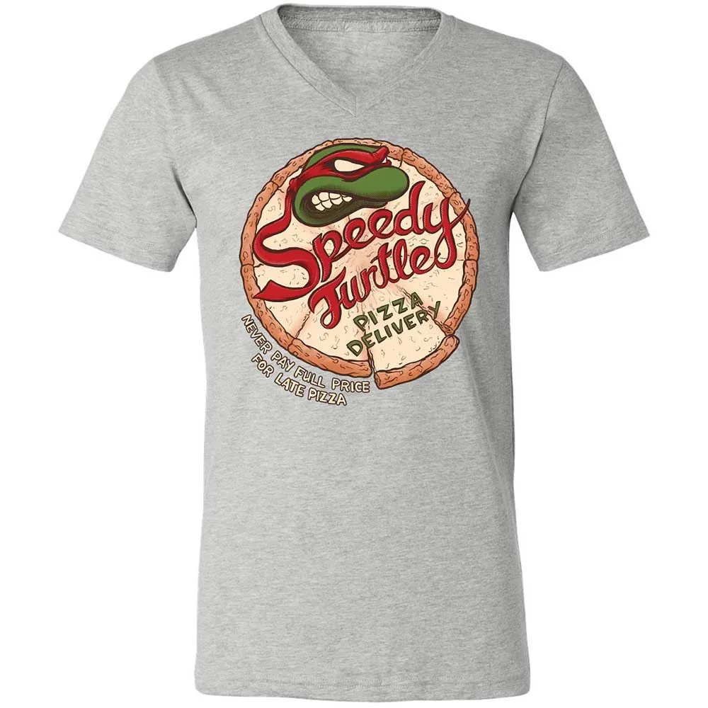 Unisex V-Neck T-Shirt - QTH6DN98 - Athletic Heather - 15