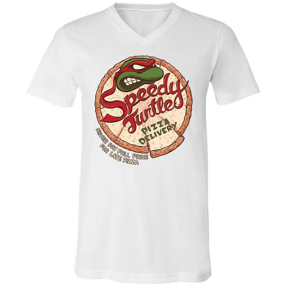 Unisex V-Neck T-Shirt - QTH6DN98 - White - 16