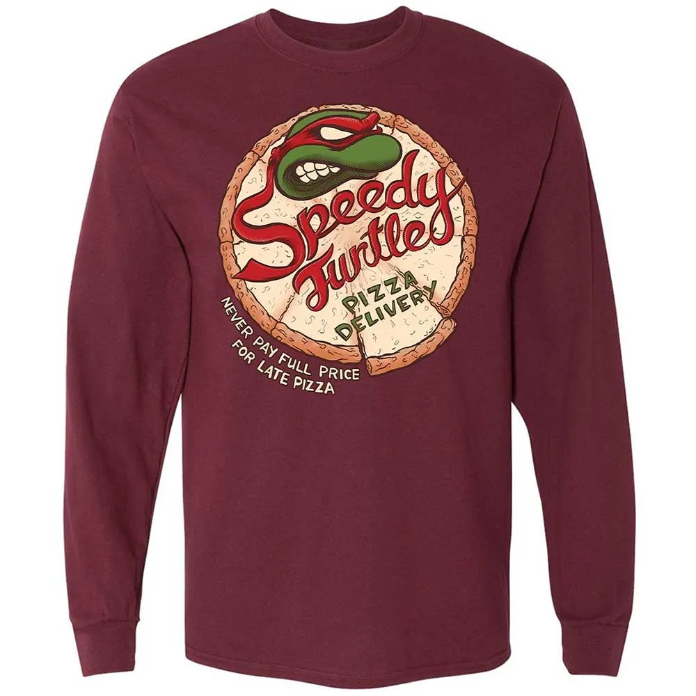 Long Sleeve T-Shirt - WNFW9CSV - Maroon - 6