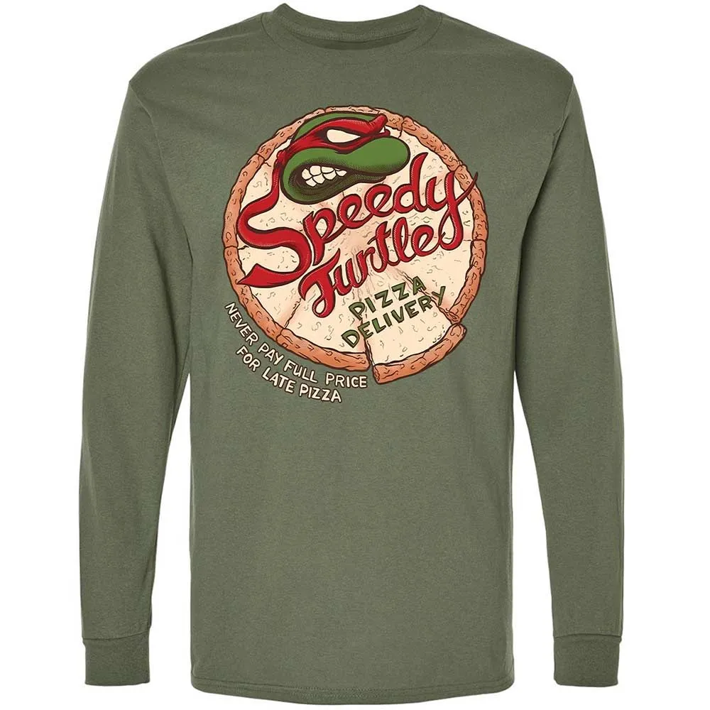 Long Sleeve T-Shirt - WNFW9CSV - Military Green - 9