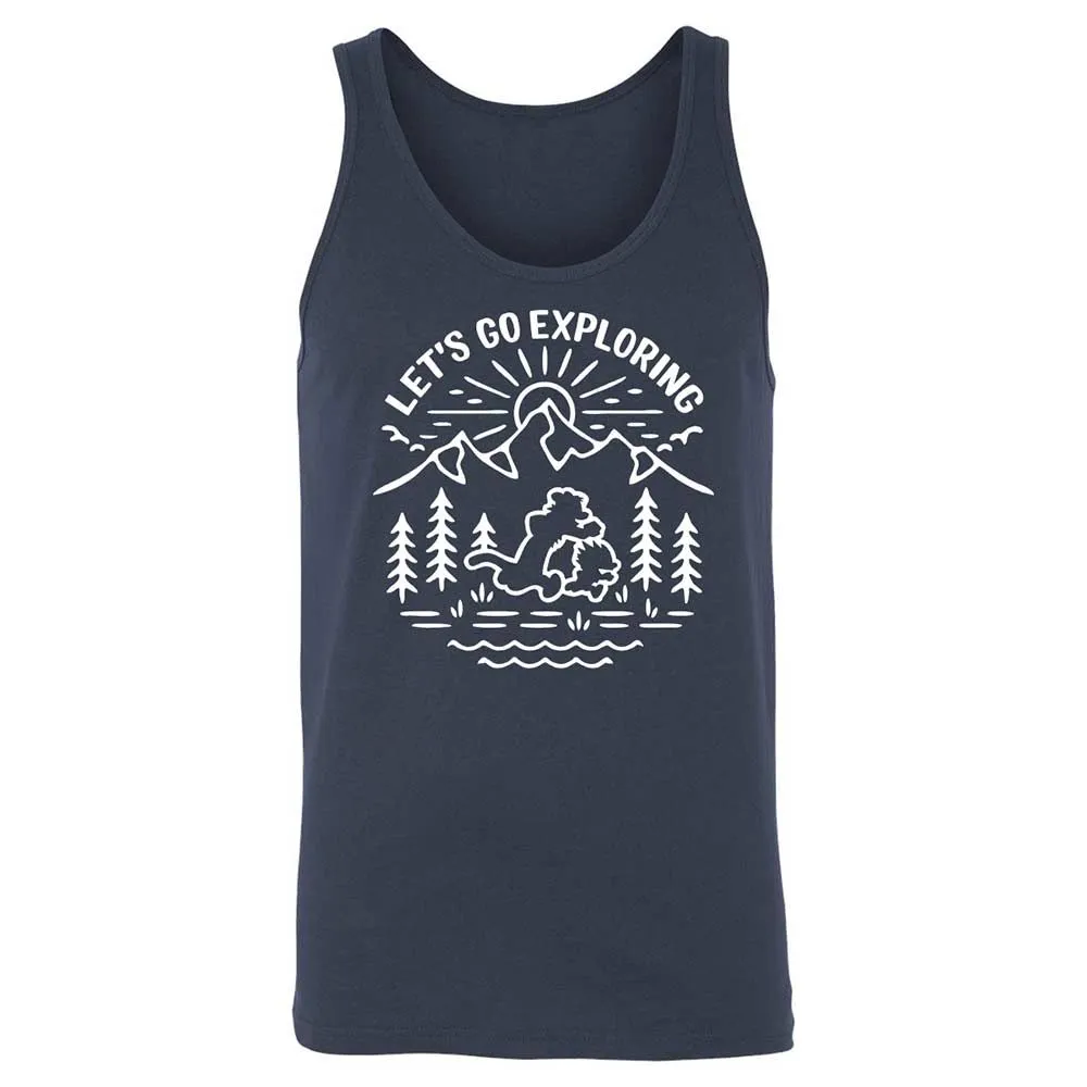 Unisex Jersey Tank - MVV7XKYP - Navy - 2