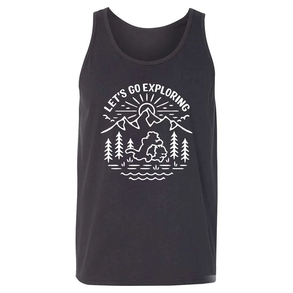 Unisex Jersey Tank - MVV7XKYP - Dark Grey - 4