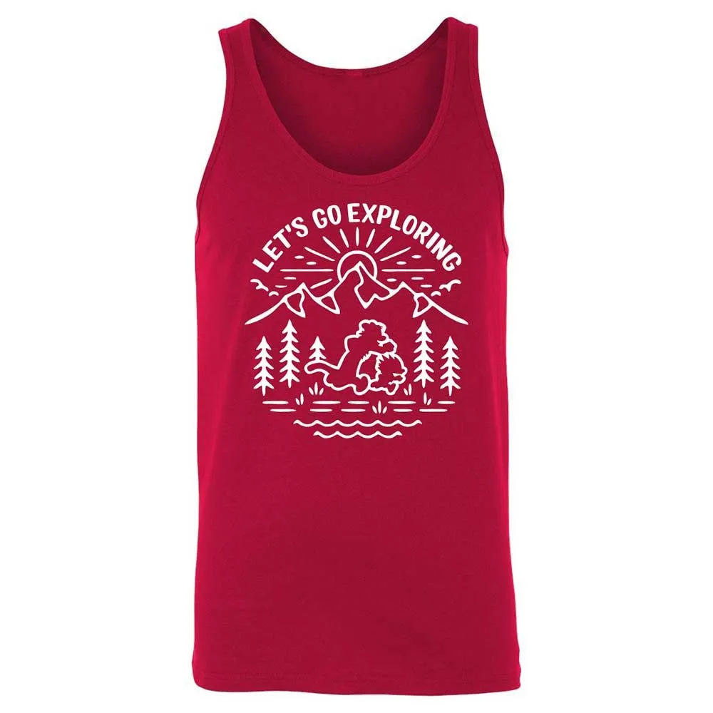 Unisex Jersey Tank - MVV7XKYP - Red - 6