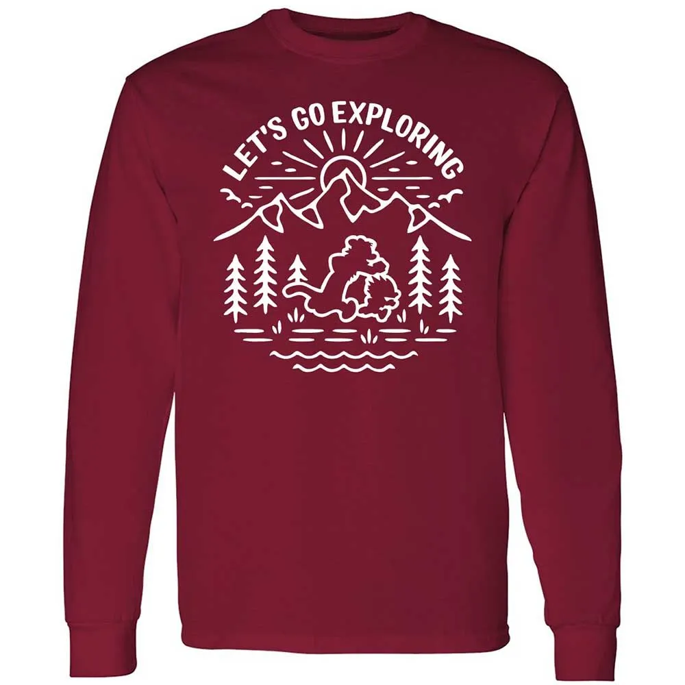 Long Sleeve T-Shirt - GAJEBL5Z - Cardinal Red - 7