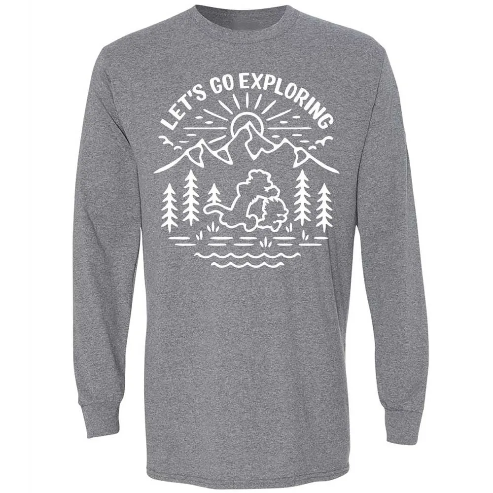 Long Sleeve T-Shirt - GAJEBL5Z - Graphite Heather - 8
