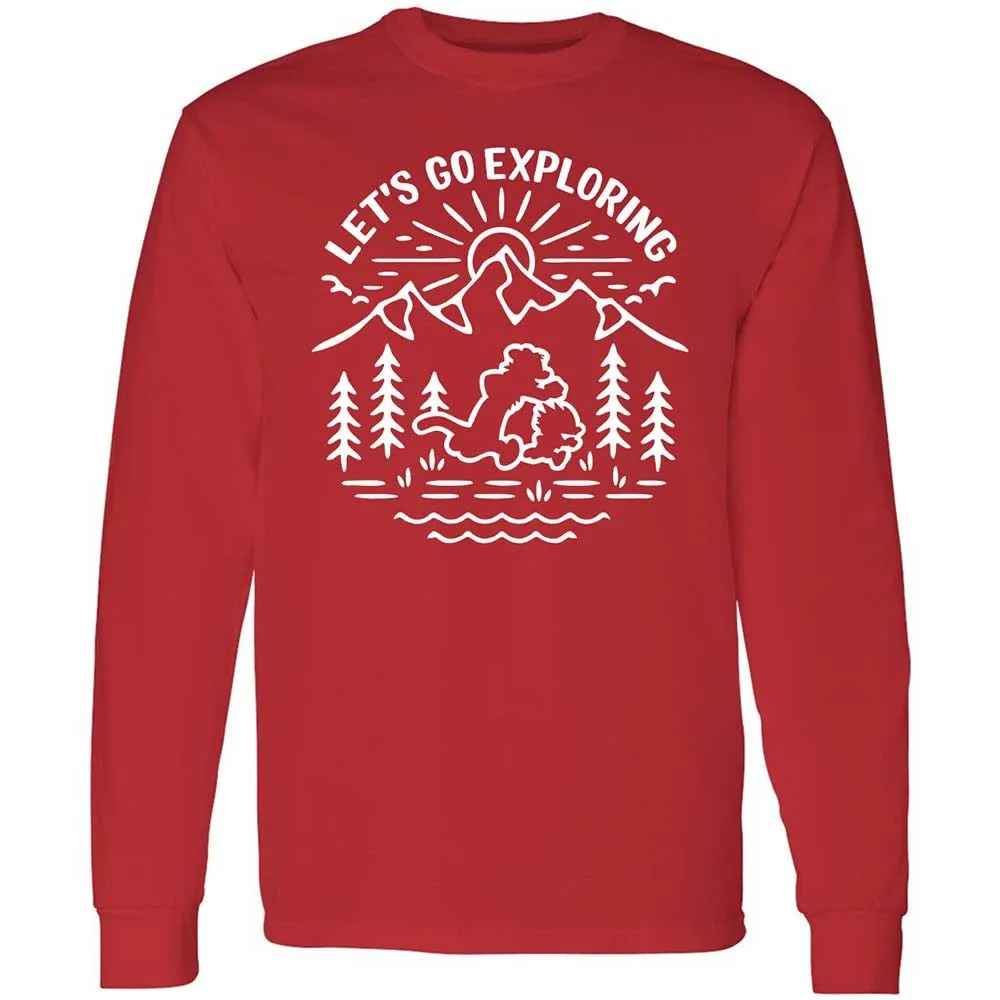 Long Sleeve T-Shirt - GAJEBL5Z - Red - 11