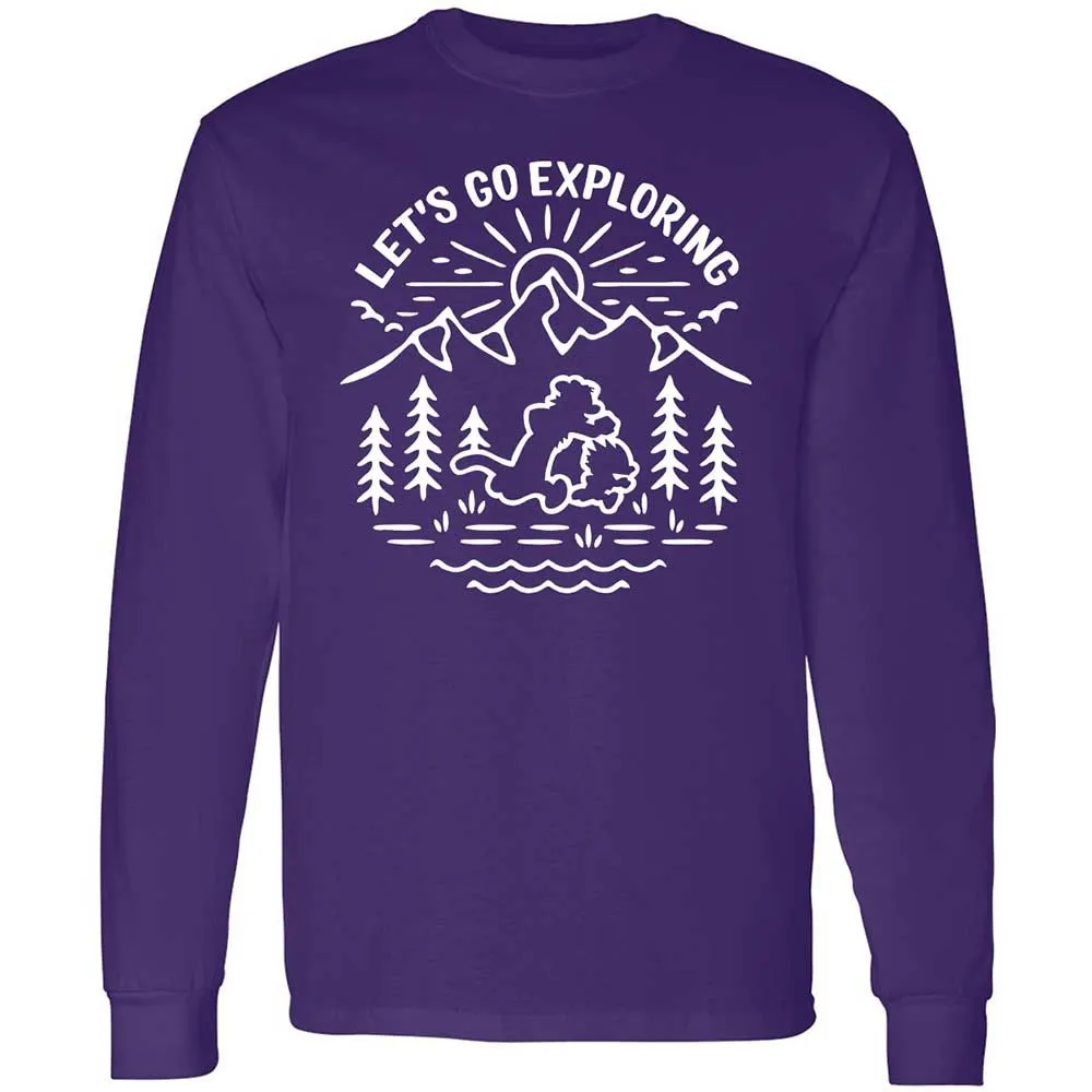 Long Sleeve T-Shirt - GAJEBL5Z - Purple - 12