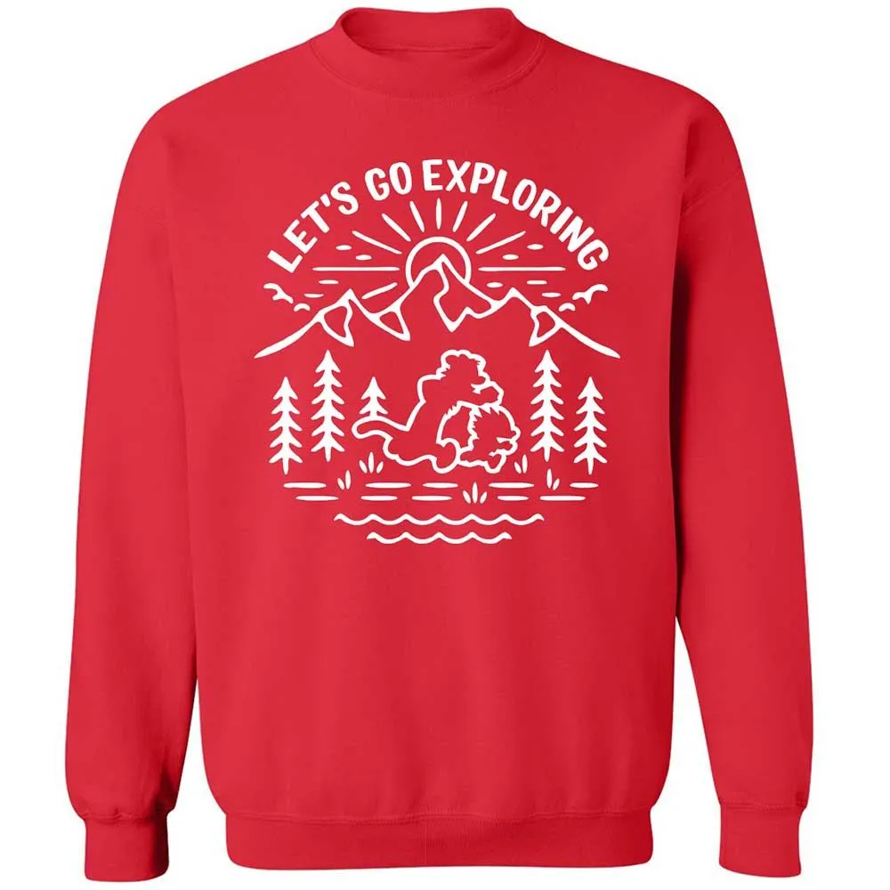 Classic Unisex Sweatshirt - TV47FCJG - Red - 10