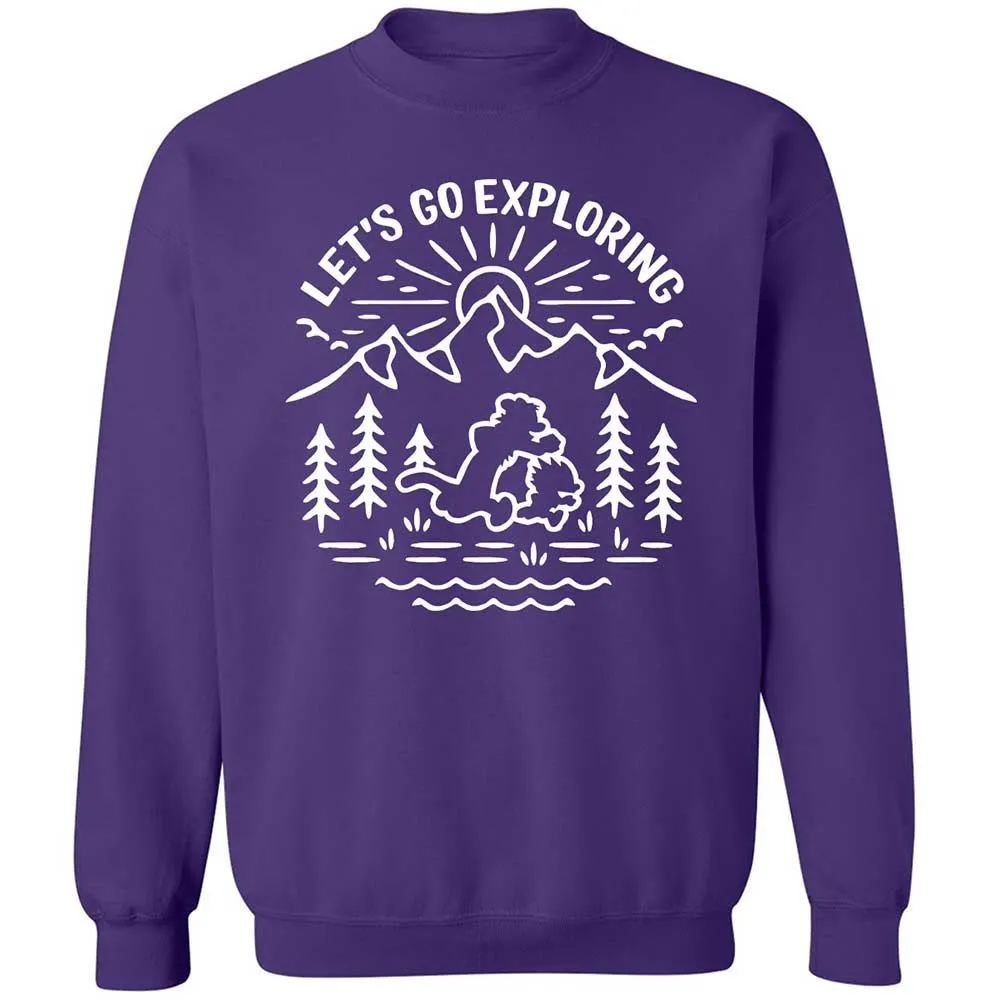 Classic Unisex Sweatshirt - TV47FCJG - Purple - 11