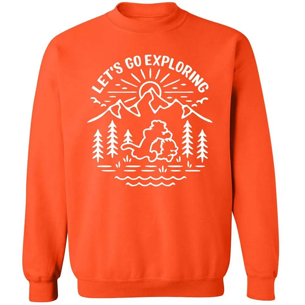 Classic Unisex Sweatshirt - TV47FCJG - Orange - 12