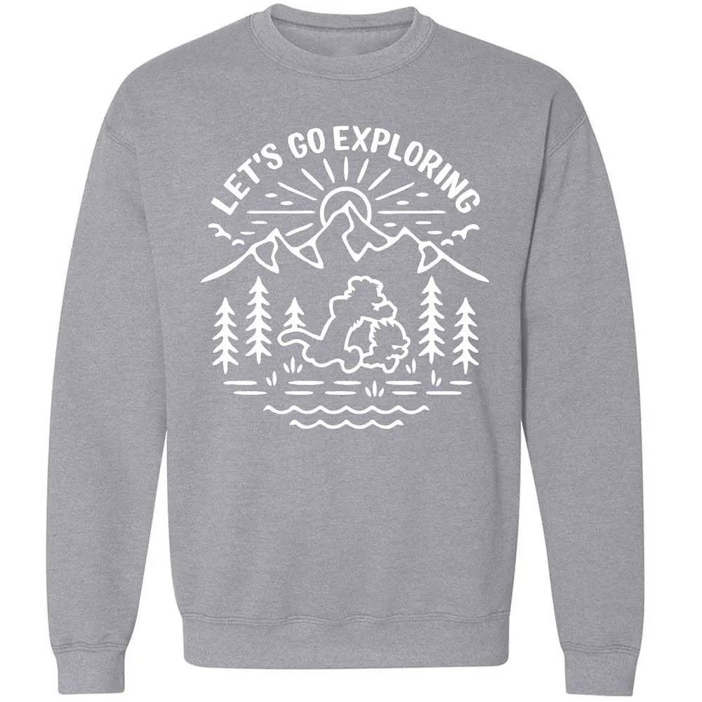 Classic Unisex Sweatshirt - TV47FCJG - Sport Grey - 17