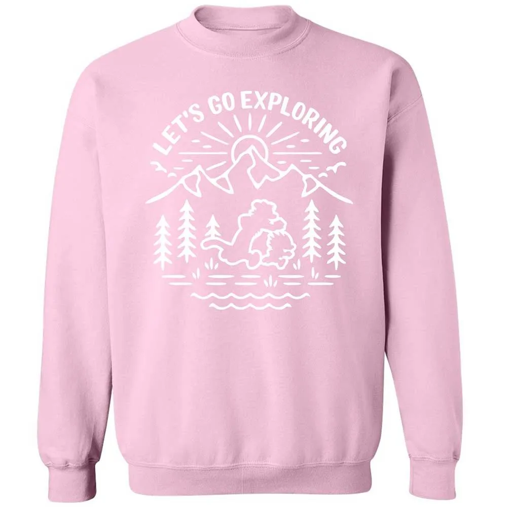 Classic Unisex Sweatshirt - TV47FCJG - Light Pink - 19