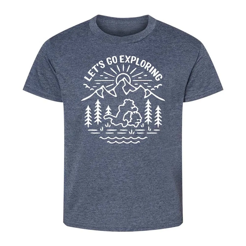 Kids T-Shirt - WWFJJMR1 - Heather Navy - 9