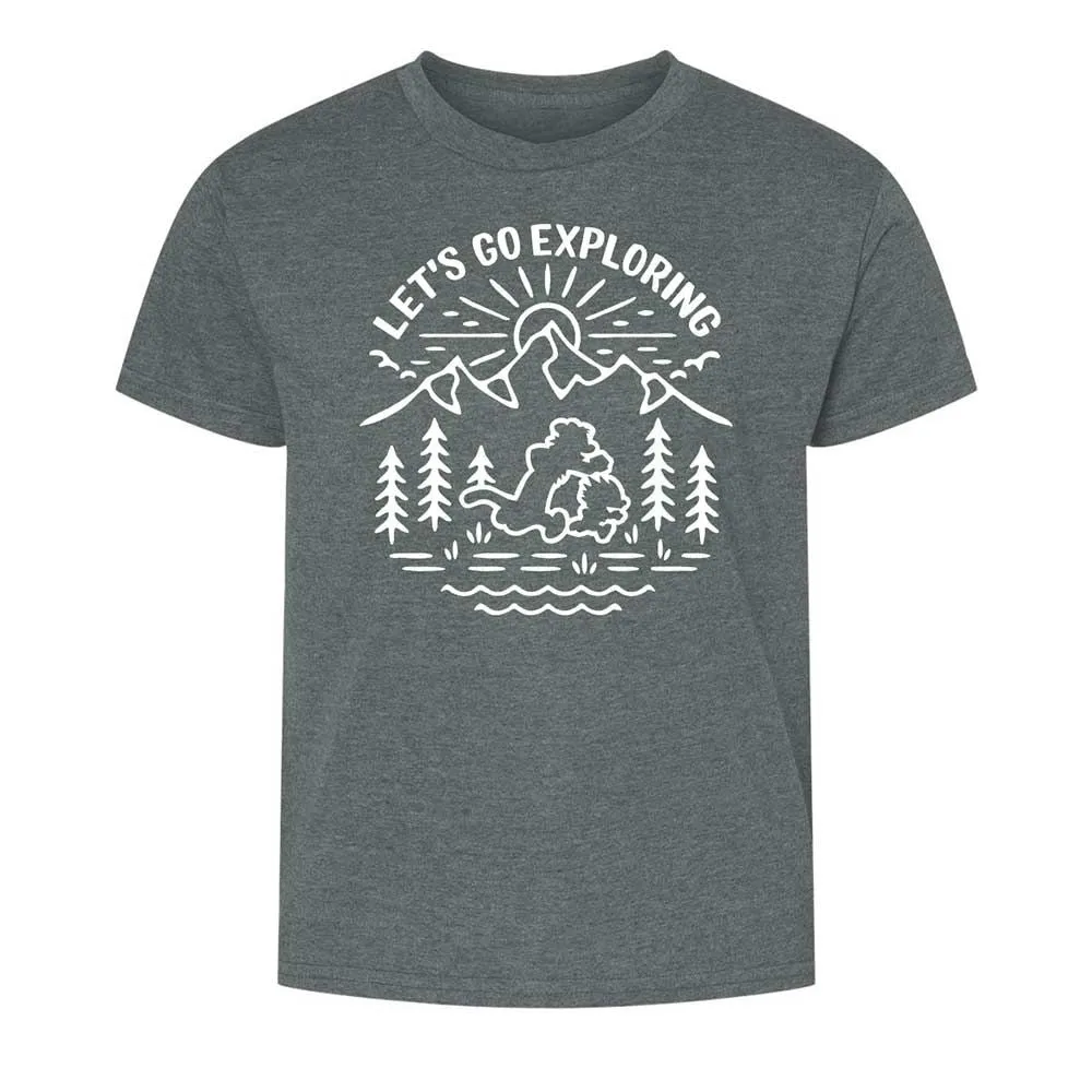 Kids T-Shirt - WWFJJMR1 - Dark Heather - 10