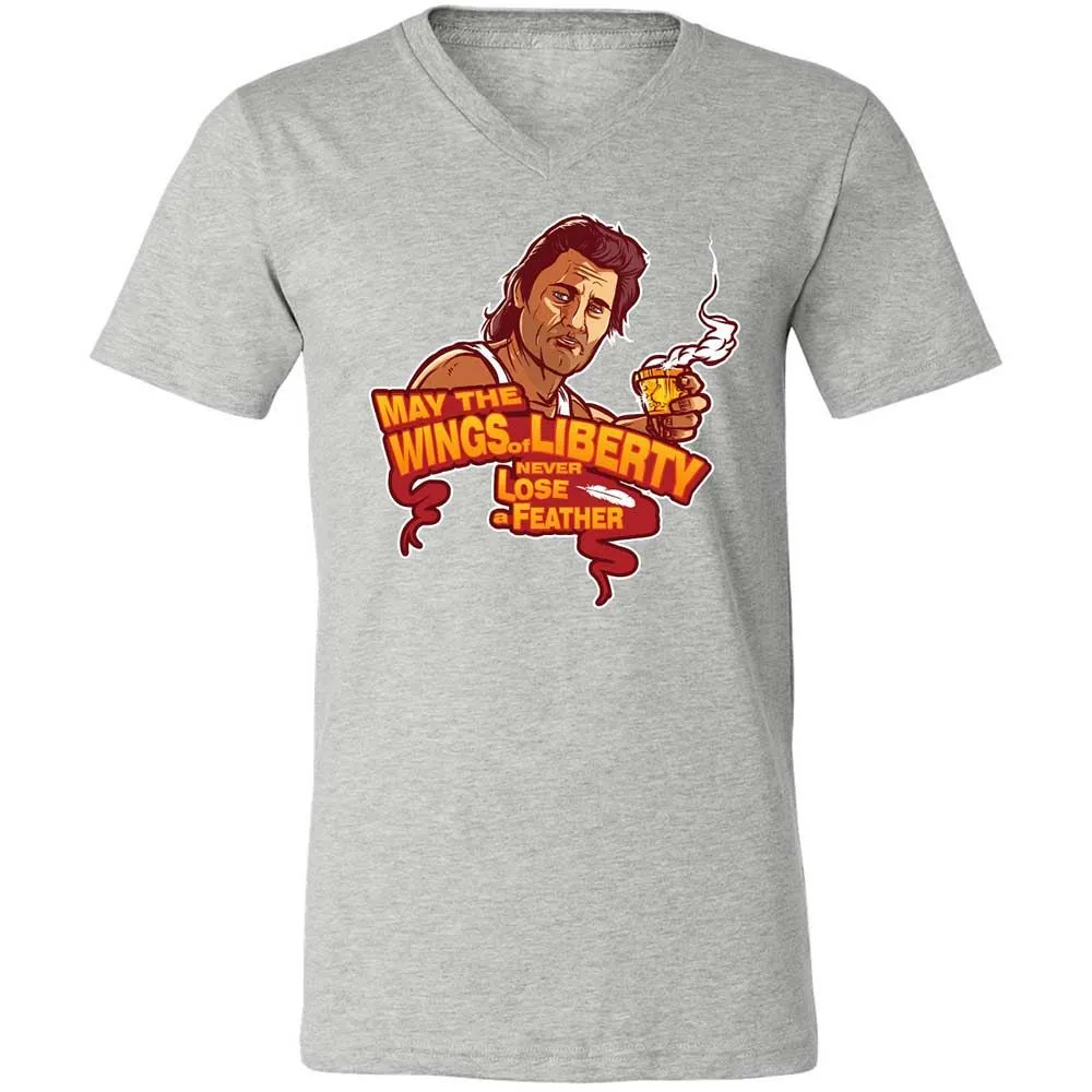 Unisex V-Neck T-Shirt - MK7QBGEW - Athletic Heather - 15