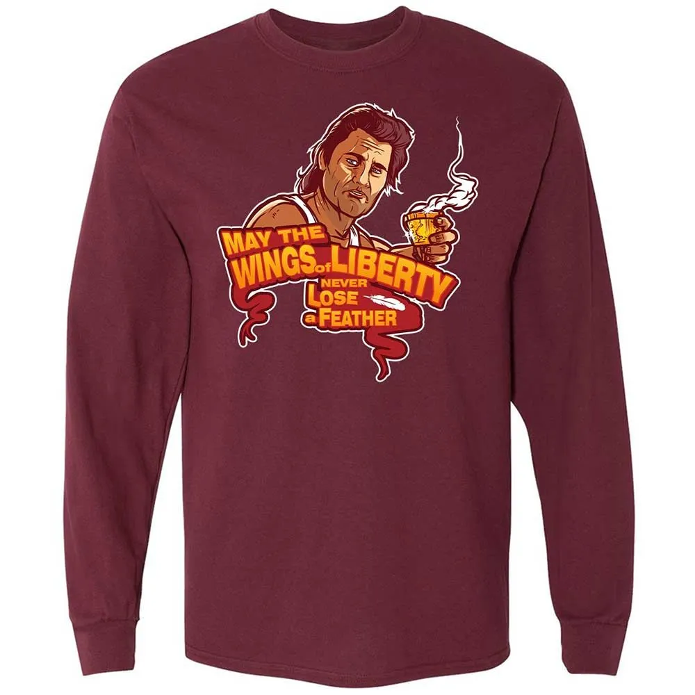 Long Sleeve T-Shirt - PCD5XU1P - Maroon - 6
