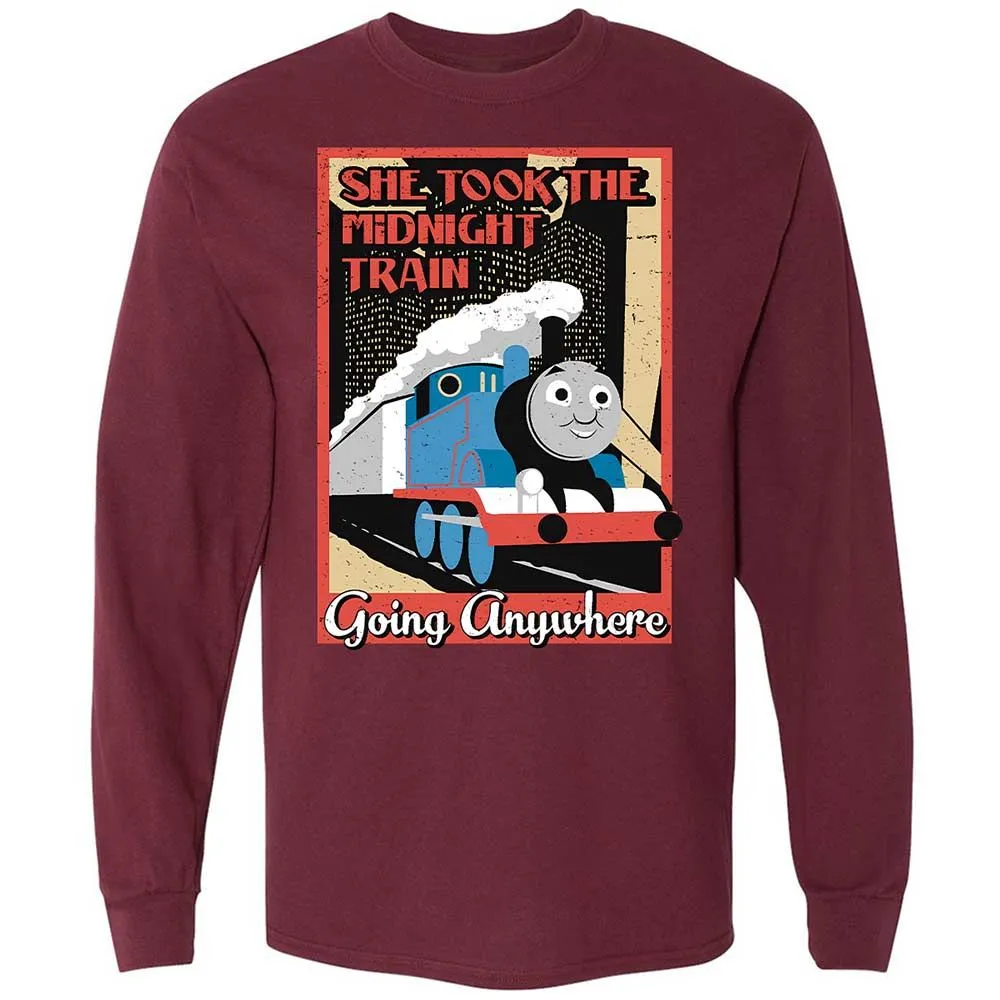 Long Sleeve T-Shirt - KCHR1GFP - Maroon - 6
