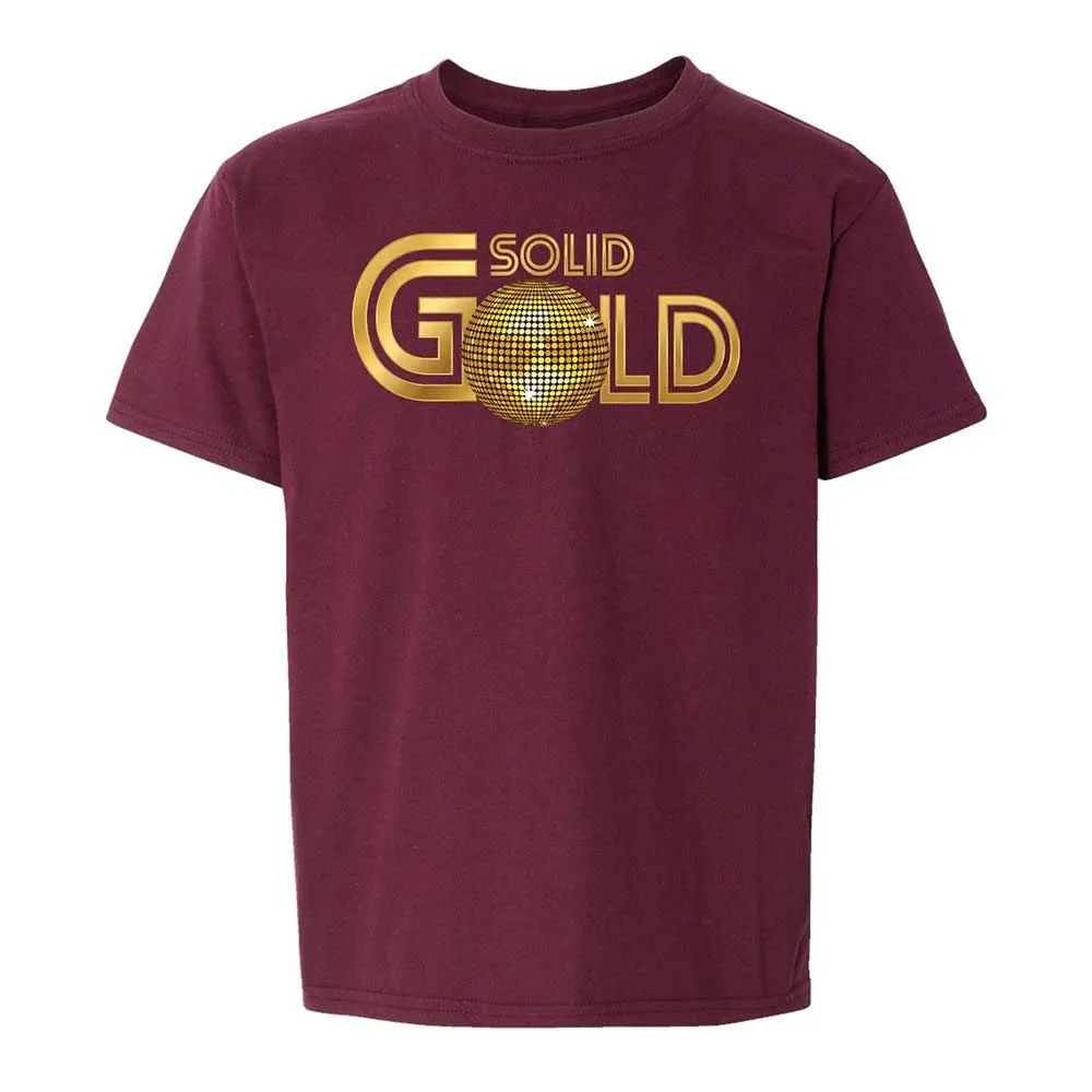 Solid Gold - Maroon - 14