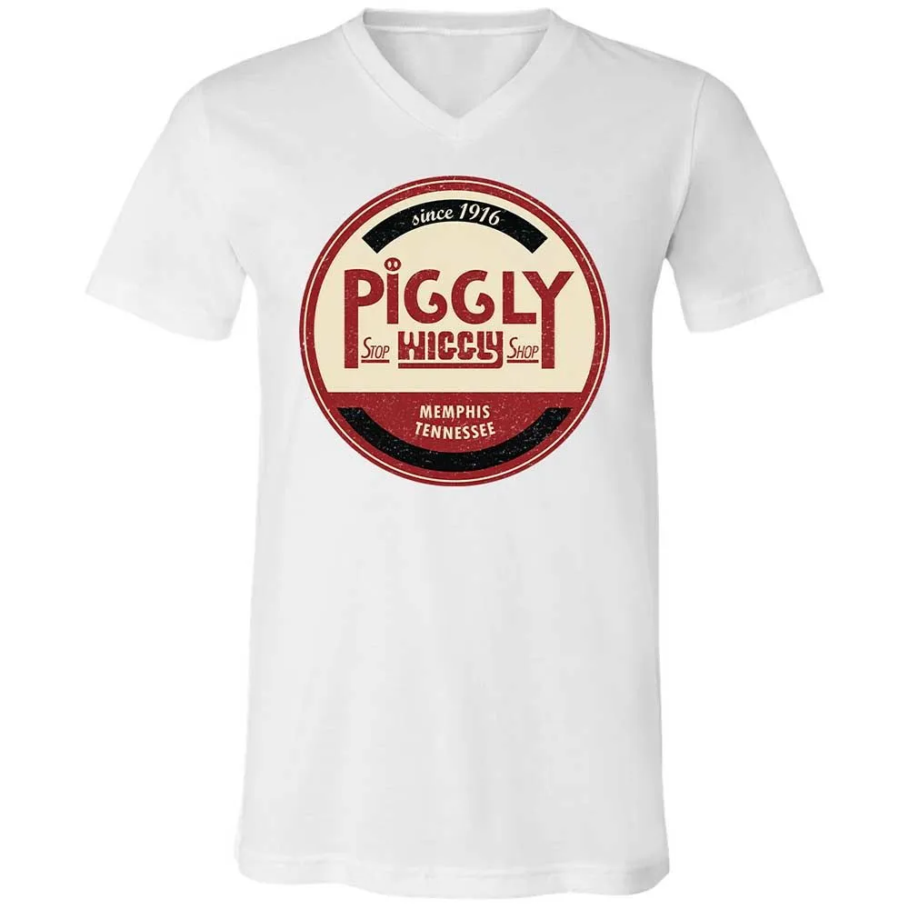 Unisex V-Neck T-Shirt - D22QG6GA - White - 16