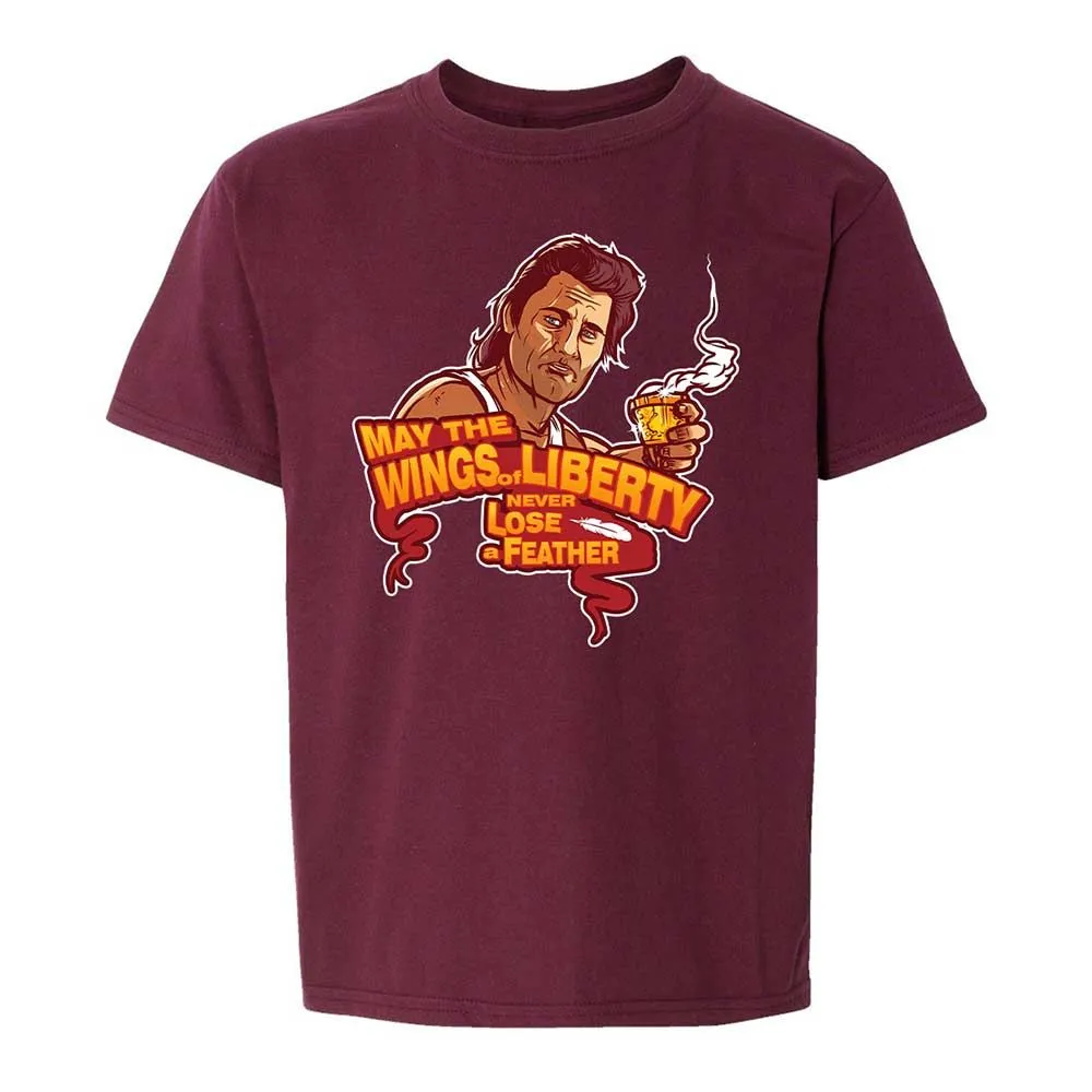 Kids T-Shirt - RR8CUW7K - Maroon - 14