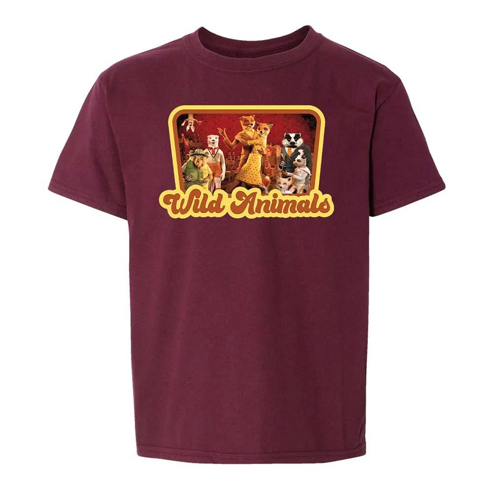 Wild Animals - Maroon - 14