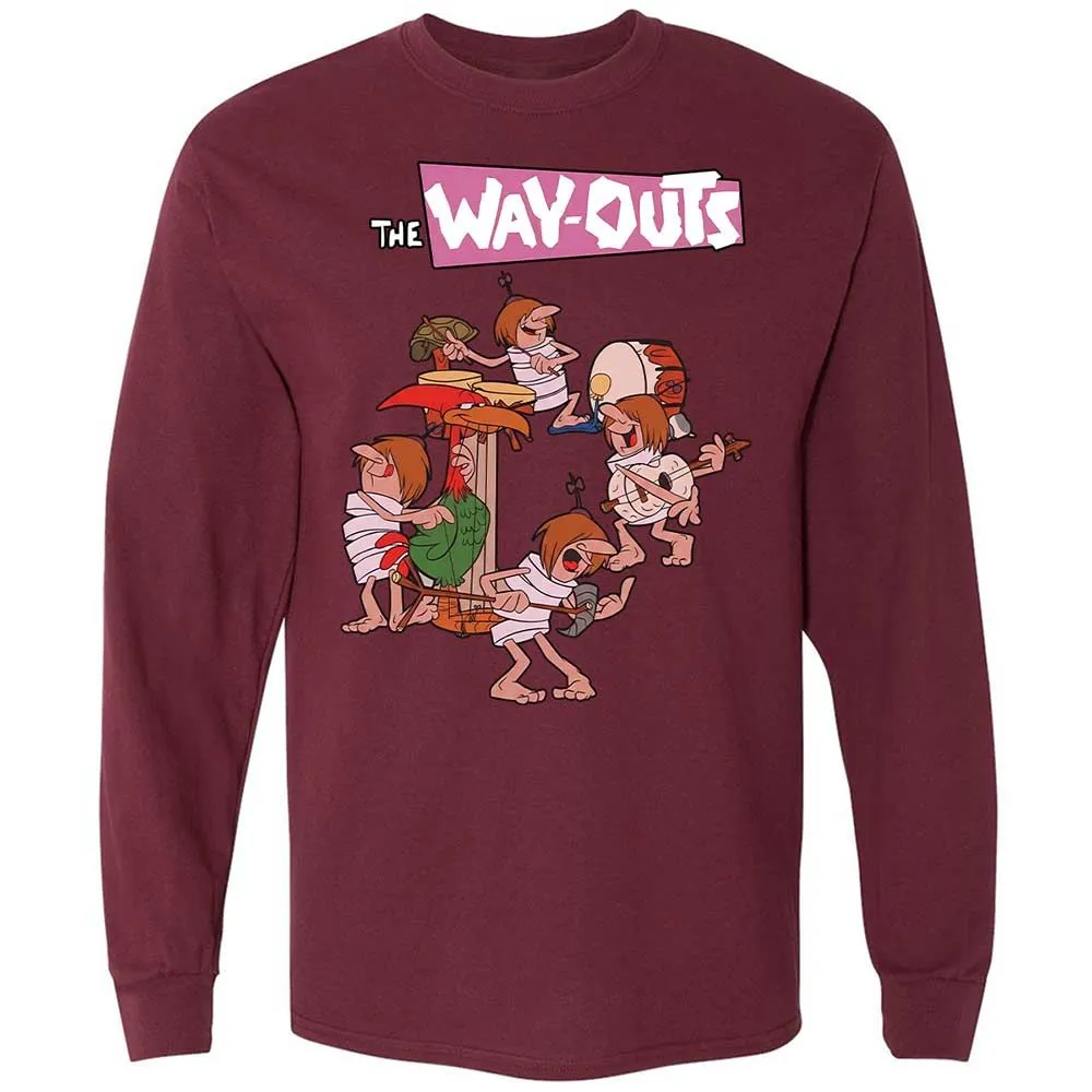 The Way-Outs Groovy 60's - Maroon - 16