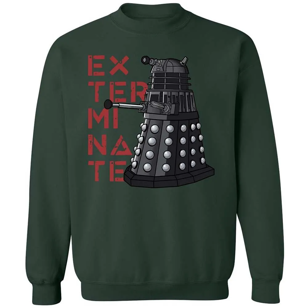 Dalek Exterminate - Forest Green - 17