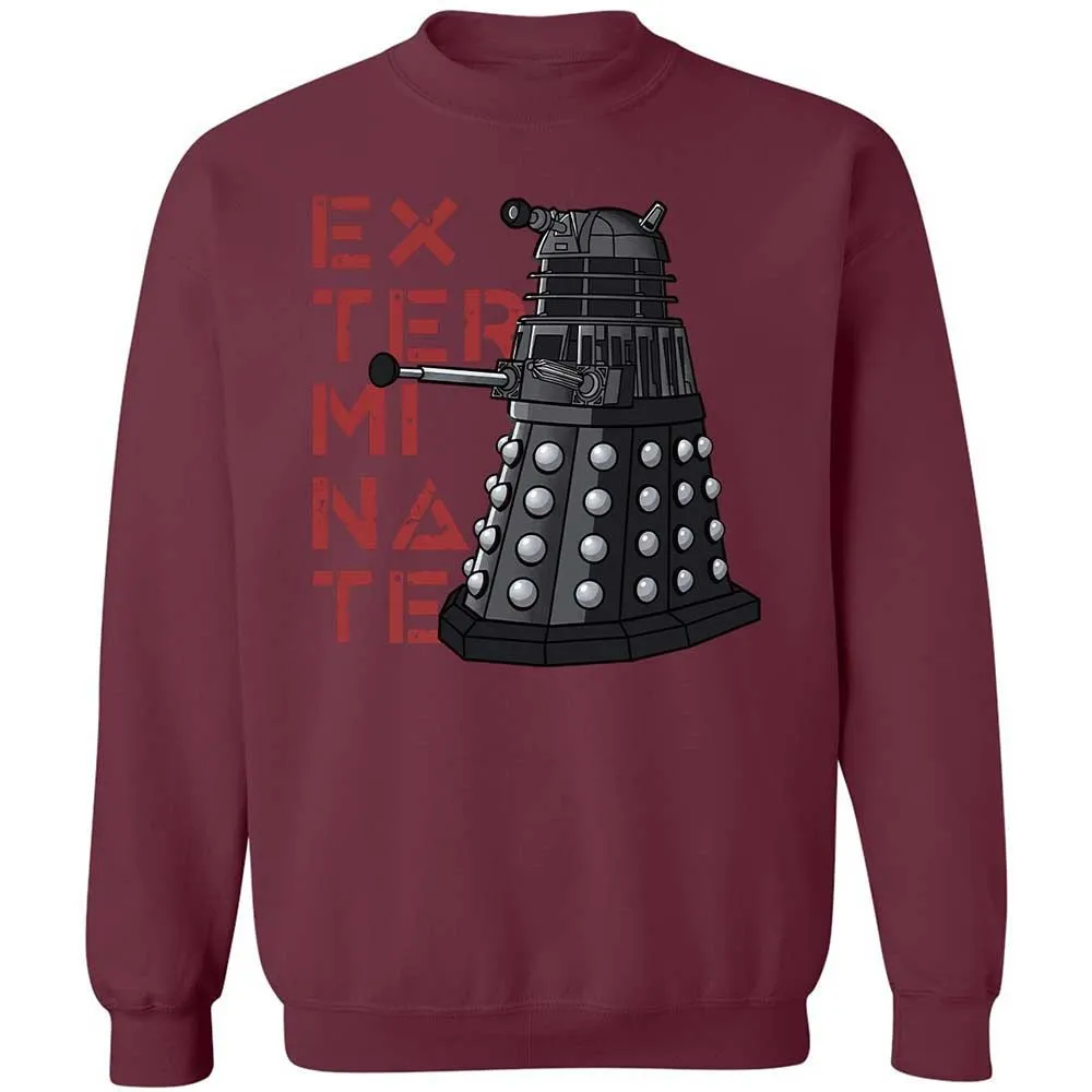 Dalek Exterminate - Maroon - 20