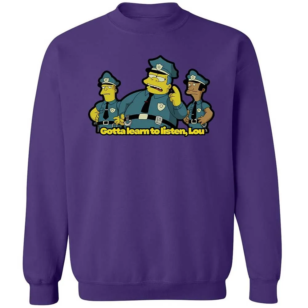 Gotta learn to listen, Lou - Purple - 10