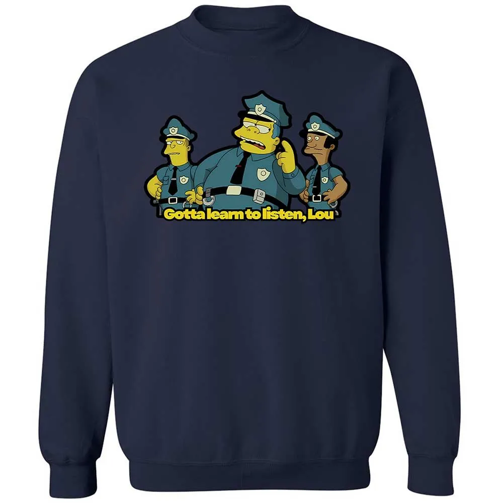 Gotta learn to listen, Lou - Navy - 15