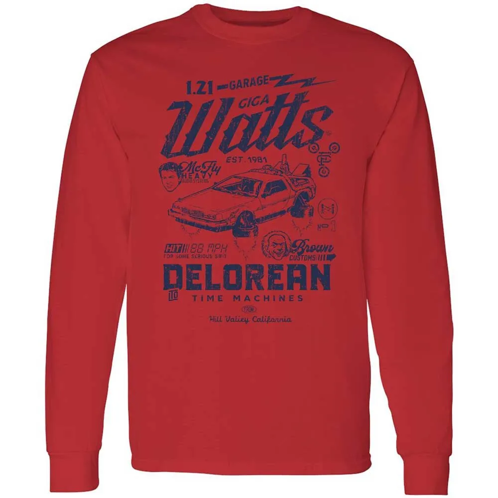 Long Sleeve T-Shirt - VU3YTECG - Red - 8