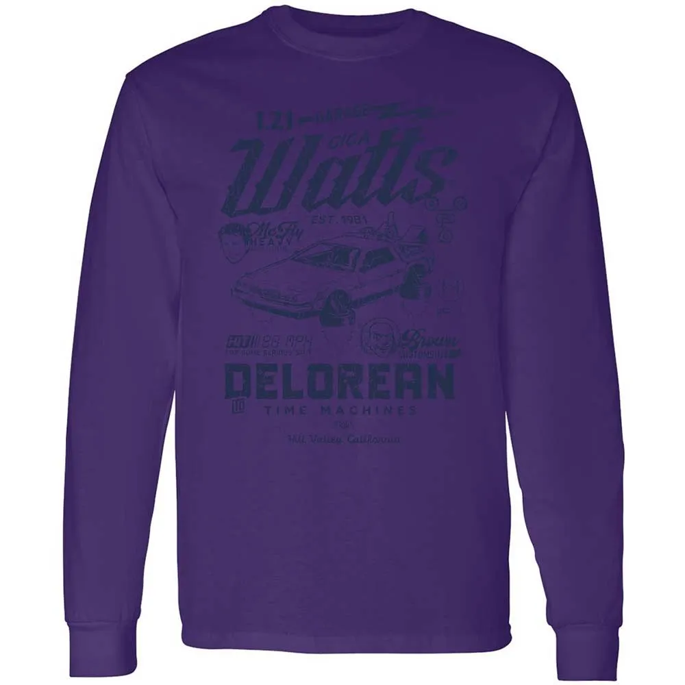 Long Sleeve T-Shirt - VU3YTECG - Purple - 9