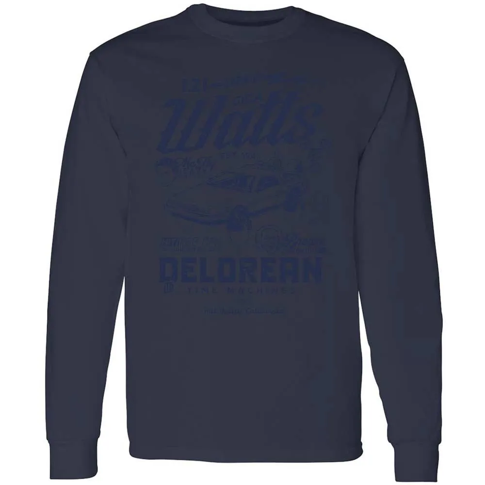 Long Sleeve T-Shirt - VU3YTECG - Navy - 13