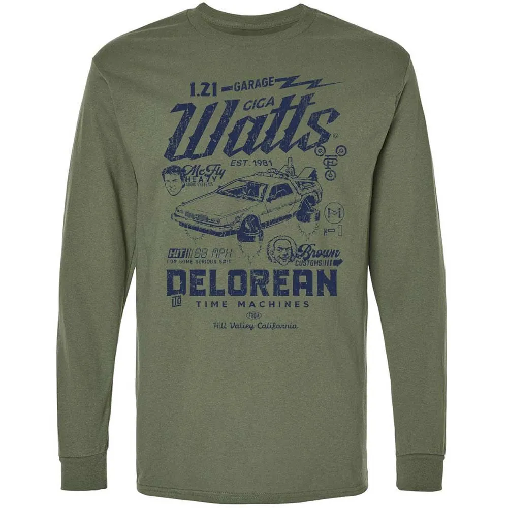 Long Sleeve T-Shirt - VU3YTECG - Military Green - 19