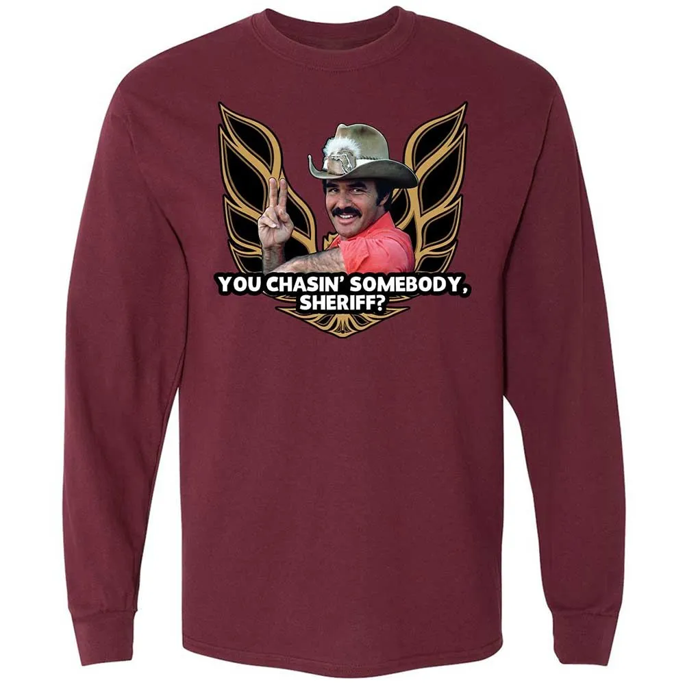 Long Sleeve T-Shirt - JRFGRDC8 - Maroon - 16