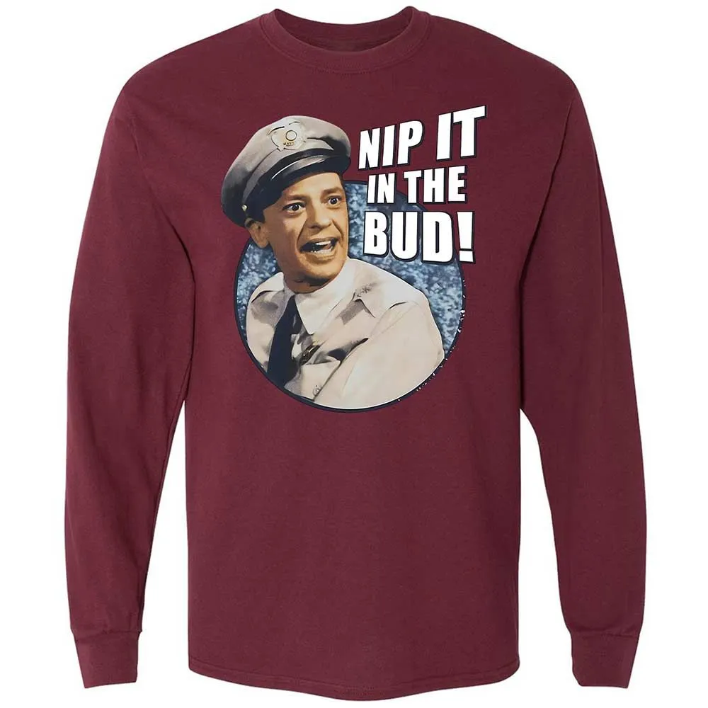 Long Sleeve T-Shirt - AXXL248X - Maroon - 16