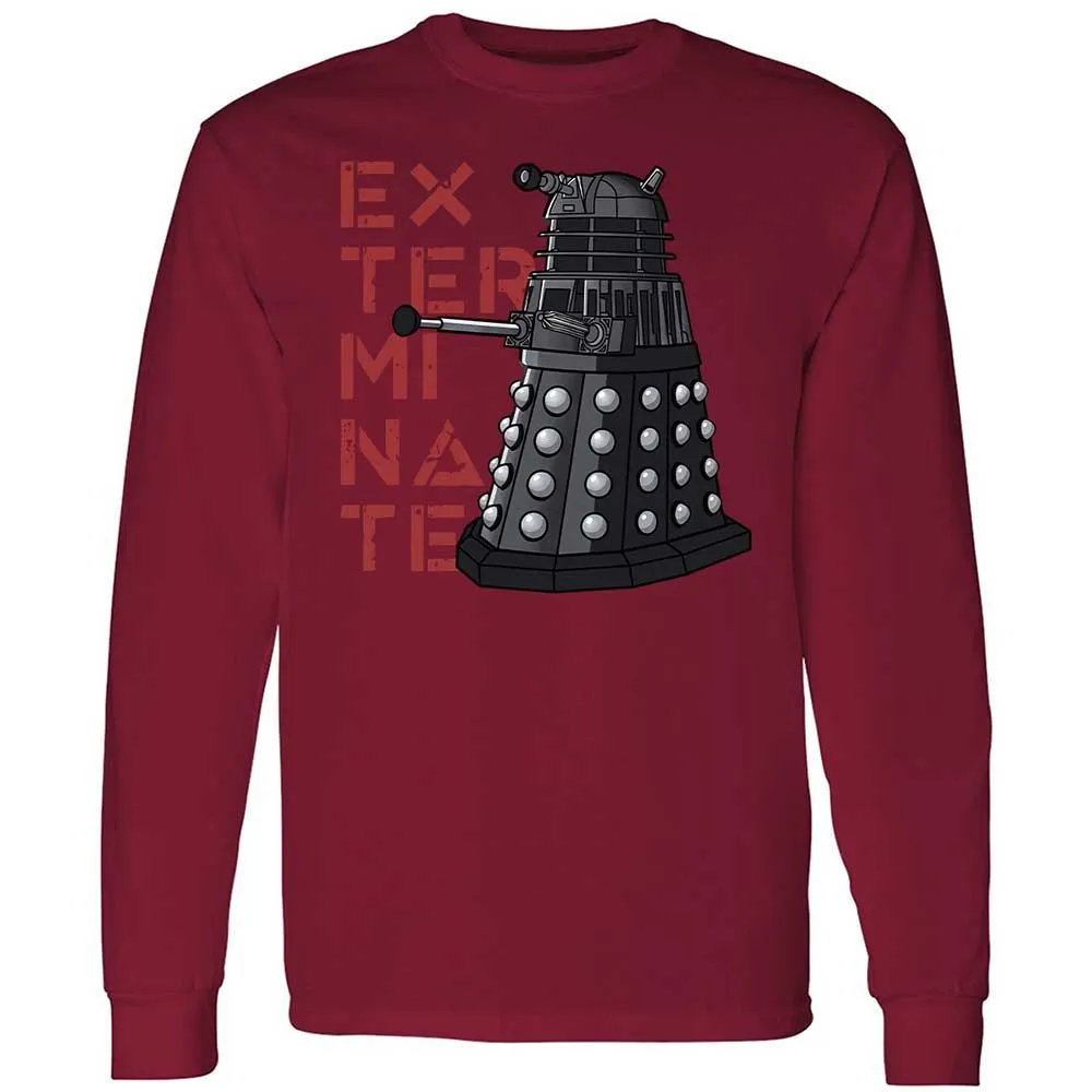 Dalek Exterminate - Cardinal Red - 17