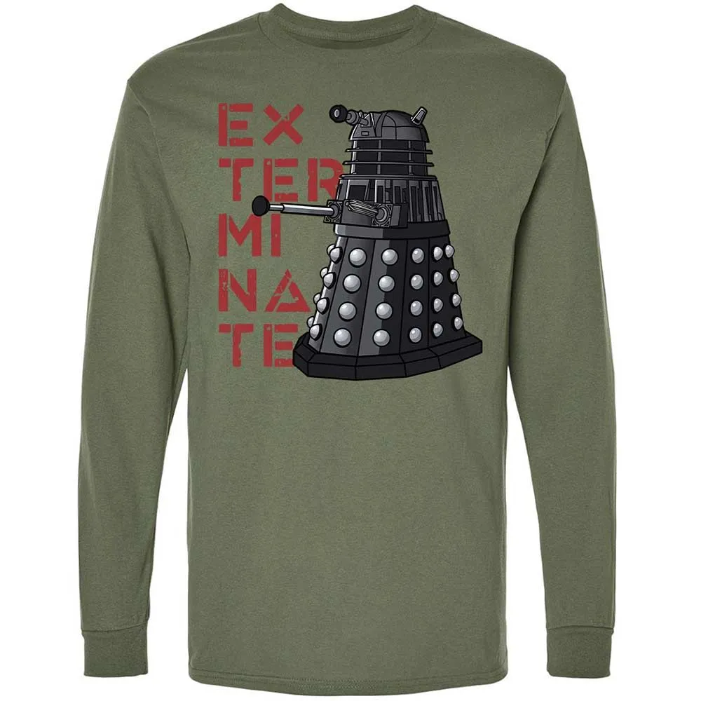 Dalek Exterminate - Military Green - 19
